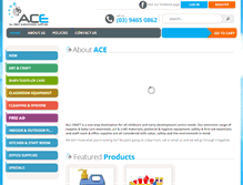 Tablet Screenshot of acesupplies.com.au